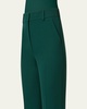 Florine Wide Leg Wool Crepe Pants