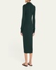 Cardigan Knit Midi Dress