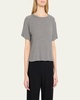 Holland Ribbed Crewneck Tee