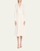 Viro Long-Sleeve Midi Dress