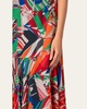 Sea Clipper Print Midi Georgette Dress