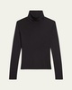 Long-Sleeve Turtleneck Top