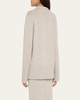 Crewneck Oversized Cashmere Tunic Sweater