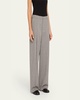 High-Rise Wool Twill Trousers