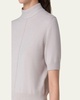 Mock Neck Cashmere Sweater