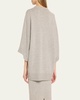 Oversized 3 Ply Cashmere Tunic Sweater