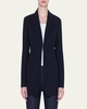 Odette Long Wool Blazer Jacket