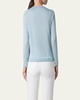 Seamless Cashmere-Silk Crewneck Sweater
