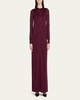 Long Lurex Knit Cardigan
