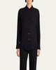 Elia Button Down Silk Blouse