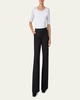 Fior High-Rise Pinstripe Wide-Leg Pants