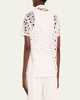 Primrose Floral Lace Button Down Shirt