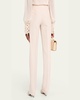 Barrow Straight-Leg Wool-Silk Pants