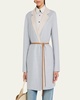Belted Reversible Double-Faced Jacket
