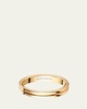18k Gold Double Godron Wedding Band