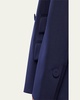 Relaxed Double-Breasted Jacket