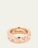 18K Rose Gold ICONICA Ring with Diamonds, 0.66tcw
