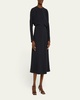 Dolman Cady Midi Dress