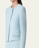 Adriana Short Wool Crepe Jacket