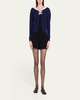 Astoria Sequined Sailor Collar Cardigan