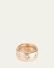 Iconica 18K Rose Gold Small Fancy Set Diamond Band Ring