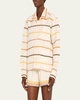 Ric Rac Stripe Button Down Shirt