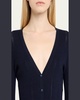 Lillian Slim V-Neck Wool Cardigan