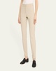 Manhattan Cropped Stretch Twill Skinny Pants