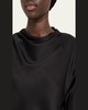 Georgia Cowl-Neck Cutout Top