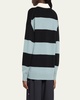 Mason Striped Wool-Cashmere Sweater