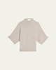 Oversized 3 Ply Cashmere Tunic Sweater