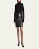 Cashmere Ribbed Turtleneck Sweater