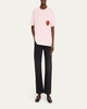 Beaded Crest Pocket Tee