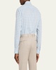 Men's Cotton Plaid Sport Shirt