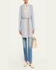 Belted Reversible Double-Faced Jacket