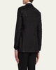 Men's Embroidered Herringbone Dinner Jacket