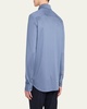 Men's Silk Pique Sport Shirt