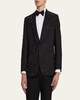 Men's Embroidered Herringbone Dinner Jacket