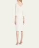 Varetta Admiral Crepe Sheath Dress