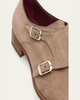 Men's Milano Leather Double-Monk Strap Loafers