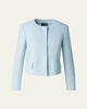 Adriana Short Wool Crepe Jacket