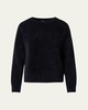 Brushed Cashmere Knit Sweater