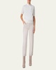 Short Knot Collar Cashmere Sweater