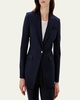 Single Button Blazer Jacket