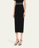 Jane Embellished Knit Midi Skirt