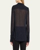 Chika Strass Button-Down Top
