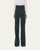 Patch Pocket Corduroy Wide Leg Pants