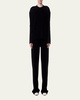 Luxe Seamed Wide-Leg Lounge Pants