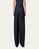 Floretta Prince of Wales Wide Leg Wool Trousers