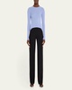 Hutton Ribbed Cashmere Pullover